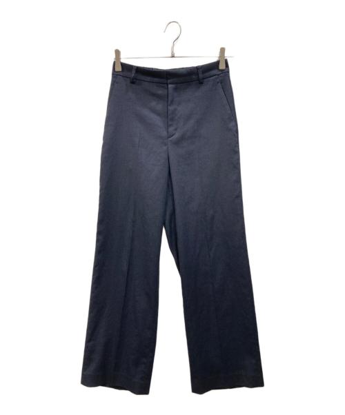 23区（ニジュウサンク）23区 (ニジュウサンク) アイアスマットストレッチ セミワイド パンツ ブラック サイズ:36の古着・服飾アイテム