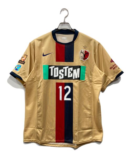 NIKE（ナイキ）NIKE (ナイキ) ゲームシャツ ゴールド サイズ:XLの古着・服飾アイテム