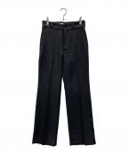 THE SHINZONEザ シンゾーン）の古着「CENTER PRESS PANTS」｜ブラック