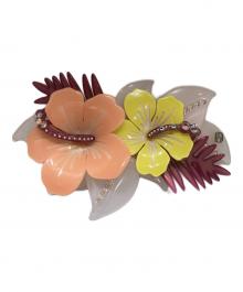 ALEXANDRE de Paris（アレクサンドルドゥパリ）の古着「ヘアクリップ」｜マルチカラー