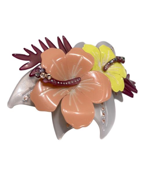 ALEXANDRE de Paris（アレクサンドルドゥパリ）ALEXANDRE DE PARIS (アレクサンドルドゥパリ) ヘアクリップ マルチカラーの古着・服飾アイテム