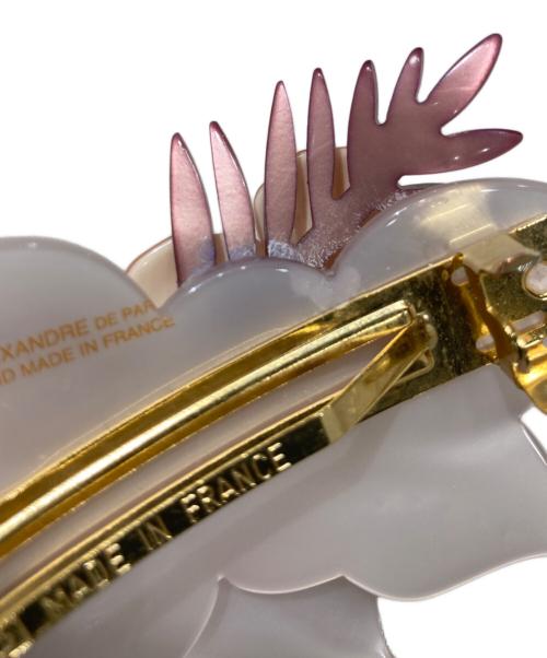 ALEXANDRE de Paris（アレクサンドルドゥパリ）ALEXANDRE DE PARIS (アレクサンドルドゥパリ) ヘアクリップ マルチカラーの古着・服飾アイテム