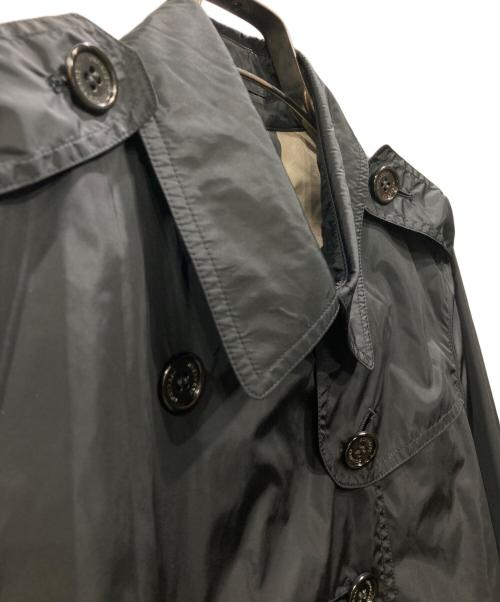 BURBERRY LONDON（バーバリーロンドン）BURBERRY LONDON (バーバリーロンドン) ナイロントレンチコート ブラック サイズ:40の古着・服飾アイテム