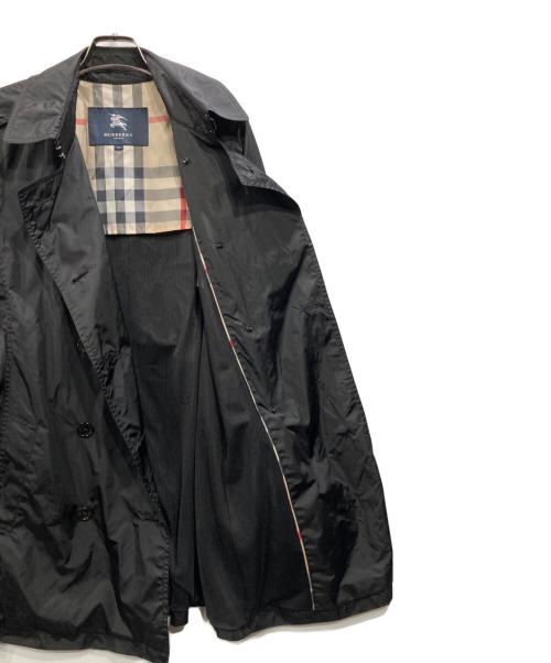 BURBERRY LONDON（バーバリーロンドン）BURBERRY LONDON (バーバリーロンドン) ナイロントレンチコート ブラック サイズ:40の古着・服飾アイテム
