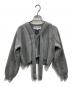 COMME des GARCONS GIRL（コムデギャルソンガール）の古着「ボウタイニットカーディガン」｜グレー