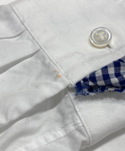 TAO COMME des GARCONS（タオ コムデギャルソン）TAO COMME des GARCONS (タオ コムデギャルソン) フリルデザインシャツ ホワイト サイズ:表記なしの古着・服飾アイテム