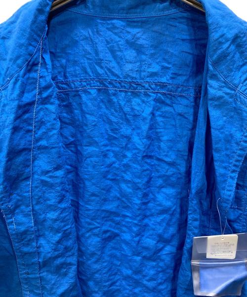 Yohji Yamamoto pour homme（ヨウジヤマモト プールオム）Yohji Yamamoto pour homme (ヨウジヤマモト プールオム) ワッシャーシャツ ブルー サイズ:4の古着・服飾アイテム