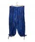 Yohji Yamamoto pour homme (ヨウジヤマモト プールオム) ろうけつ染めバルーンパンツ ブルー サイズ:3：27000円