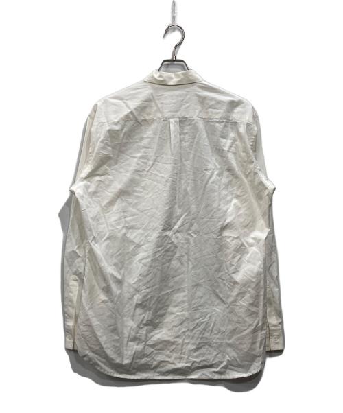 Yohji Yamamoto pour homme（ヨウジヤマモト プールオム）Yohji Yamamoto pour homme (ヨウジヤマモト プールオム) パッチデザインシャツ ホワイト サイズ:4の古着・服飾アイテム