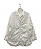 Yohji Yamamoto pour hommeヨウジヤマモト プールオム）の古着「長袖シャツ」｜ホワイト