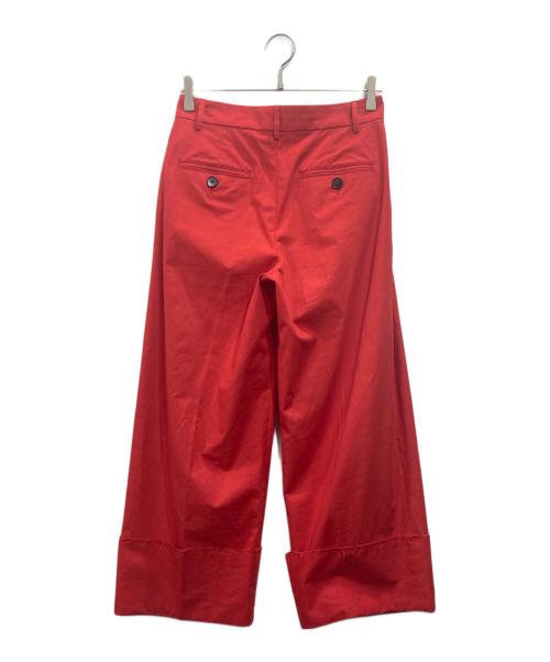 Ron Herman（ロンハーマン）Ron Herman (ロンハーマン) リネン混ワイドパンツ レッド サイズ:Ｓの古着・服飾アイテム