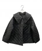 KUMIKYOKUクミキョク）の古着「洗える中綿2WAYキルト コート」｜ブラック