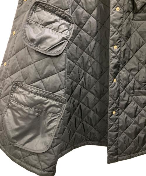 KUMIKYOKU（クミキョク）KUMIKYOKU (クミキョク) 洗える中綿2WAYキルト コート ブラック サイズ:7(17)の古着・服飾アイテム