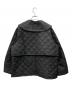 KUMIKYOKU (クミキョク) 洗える中綿2WAYキルト コート ブラック サイズ:7(17)：8000円