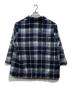 23区 (ニジュウサンク) アルパカシャギーチェックコート ネイビー サイズ:48：19000円