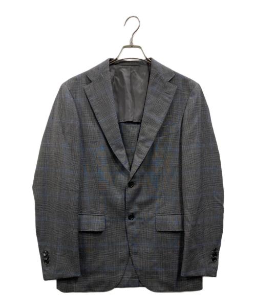 Brilla per il gusto（ブリッラ ペル イルグースト）Brilla per il gusto (ブリッラ ペル イルグースト) ウールモヘア混セットアップスーツ グレー サイズ:48の古着・服飾アイテム