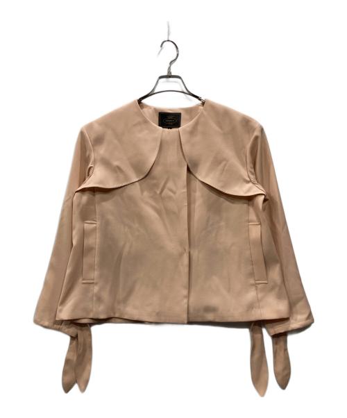 TOCCA（トッカ）TOCCA (トッカ) ノーカラージャケット ピンク サイズ:4の古着・服飾アイテム