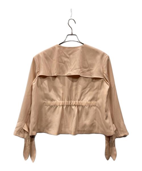 TOCCA（トッカ）TOCCA (トッカ) ノーカラージャケット ピンク サイズ:4の古着・服飾アイテム