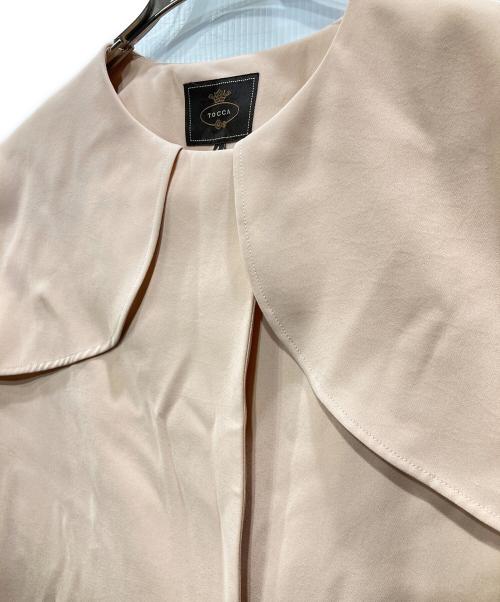TOCCA（トッカ）TOCCA (トッカ) ノーカラージャケット ピンク サイズ:4の古着・服飾アイテム