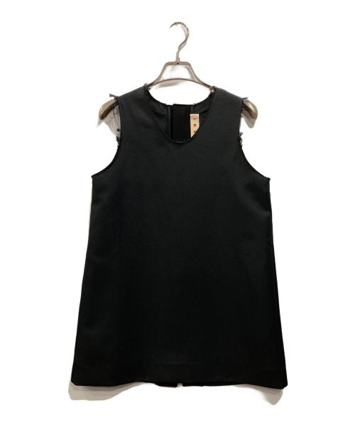 MARNI（マルニ）MARNI (マルニ) ノースリーブブラウス ブラック サイズ:38の古着・服飾アイテム