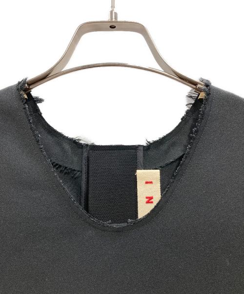 MARNI（マルニ）MARNI (マルニ) ノースリーブブラウス ブラック サイズ:38の古着・服飾アイテム
