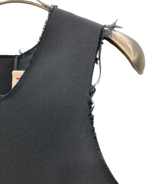 MARNI（マルニ）MARNI (マルニ) ノースリーブブラウス ブラック サイズ:38の古着・服飾アイテム