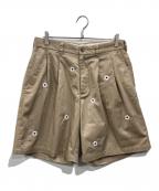 Firsthand×nick gearファーストハンド×ニックギア）の古着「SP Flower CHINO SHORTS」｜ベージュ