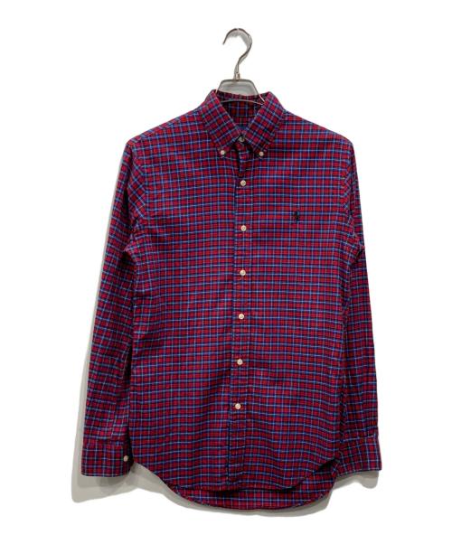 RALPH LAUREN（ラルフローレン）RALPH LAUREN (ラルフローレン) チェックBDシャツ レッド×ブルー サイズ:Ｓの古着・服飾アイテム