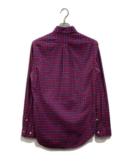 RALPH LAUREN（ラルフローレン）RALPH LAUREN (ラルフローレン) チェックBDシャツ レッド×ブルー サイズ:Ｓの古着・服飾アイテム