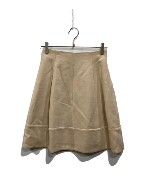 FOXEY（フォクシー）FOXEY (フォクシー) 膝丈スカート ベージュ サイズ:40の古着・服飾アイテム
