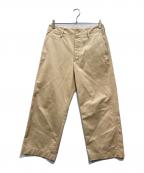 AURALEEオーラリー）の古着「Washed Finx Chino Pants」｜ベージュ
