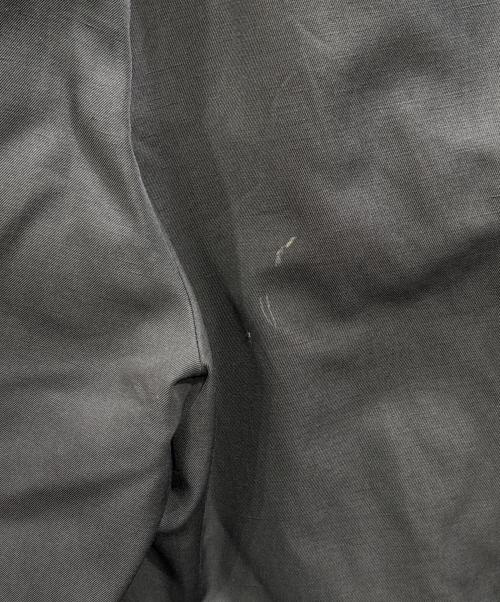 ATON（エイトン）ATON (エイトン) Wool Linen Twill ハーフパンツ/ウールリネンツイルハーフパンツ グレー サイズ:2の古着・服飾アイテム