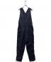 UNIVERSAL TISSU（ユニバーサルティシュ）の古着「リネンオーバーオール」｜ネイビー