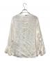UNTITLED (アンタイトル) シルキータッチブラウス ホワイト サイズ:00 未使用品：4500円