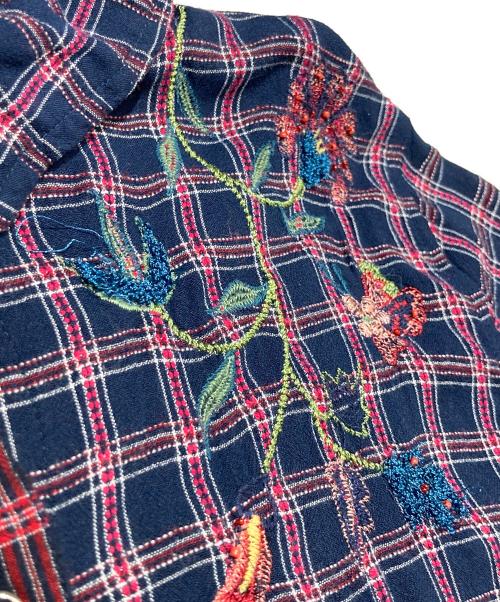 Desigual（デシグアル）Desigual (デシグアル) シャツワンピース ネイビー サイズ:Lの古着・服飾アイテム