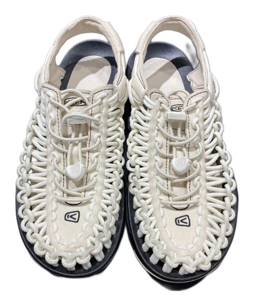KEEN（キーン）KEEN (キーン) UNEEK ホワイト サイズ:24.5㎝の古着・服飾アイテム