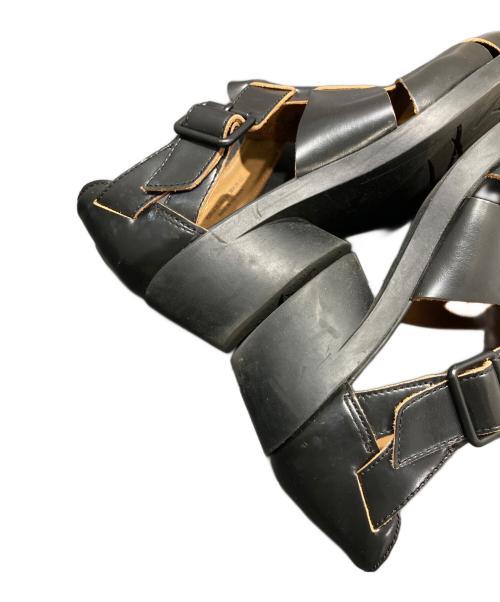 CAMPER（カンペール）CAMPER (カンペール) Bonnie グルカサンダル ブラック サイズ:24cmの古着・服飾アイテム