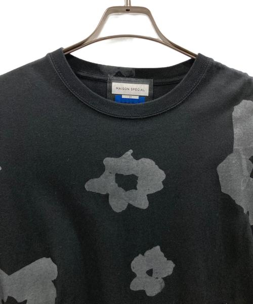 MAISON SPECIAL（メゾンスペシャル）MAISON SPECIAL (メゾンスペシャル) ロングスリーブカットソー ブラック サイズ:1の古着・服飾アイテム