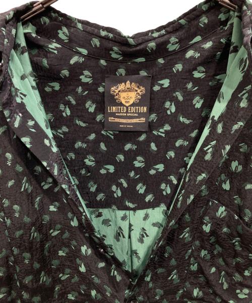 MAISON SPECIAL（メゾンスペシャル）MAISON SPECIAL (メゾンスペシャル) Prime-Over Shirt Coat ブラック サイズ:2の古着・服飾アイテム