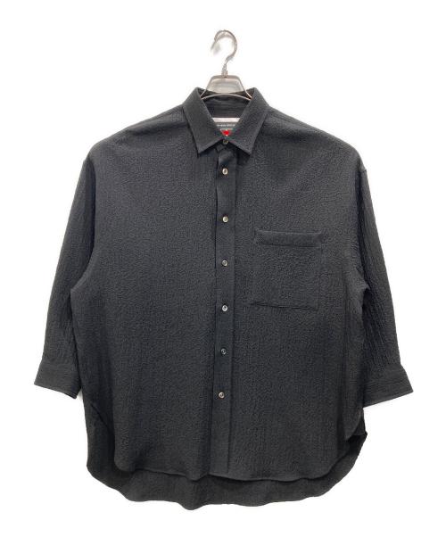 MAISON SPECIAL（メゾンスペシャル）MAISON SPECIAL (メゾンスペシャル) ポコポコプライムオーバーシャツコート ブラック サイズ:00の古着・服飾アイテム