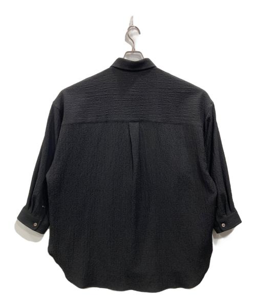 MAISON SPECIAL（メゾンスペシャル）MAISON SPECIAL (メゾンスペシャル) ポコポコプライムオーバーシャツコート ブラック サイズ:00の古着・服飾アイテム