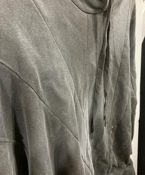 MAISON SPECIAL（メゾンスペシャル）MAISON SPECIAL (メゾンスペシャル) Three-Dimensional Prime-Over Cutting Weathered Hoodie グレー サイズ:1の古着・服飾アイテム