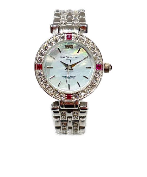 IZAX Valentino（アイザックヴァレンティノ）IZAX Valentino (アイザックヴァレンティノ) ラインストーン 腕時計の古着・服飾アイテム
