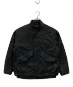 nano・universeナノ・ユニバース）の古着「3way ショートモッズ」｜ブラック