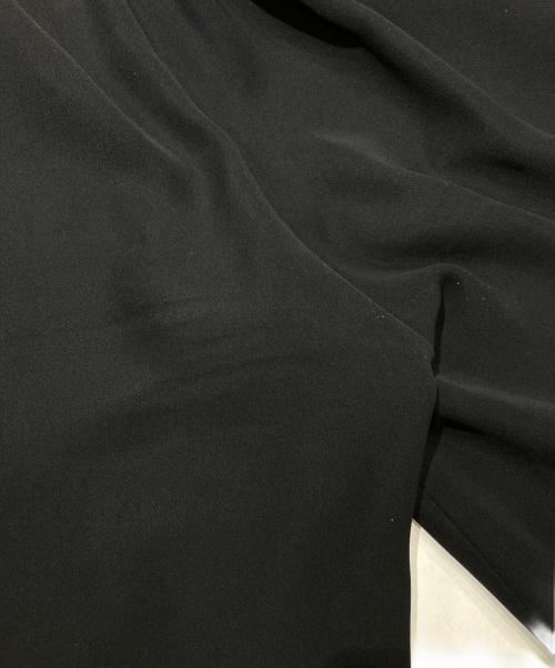 BORDERS at BALCONY（ボーダーズアットバルコニー）BORDERS at BALCONY (ボーダーズアットバルコニー) TAPERED PANTS ブラック サイズ:Ｍの古着・服飾アイテム