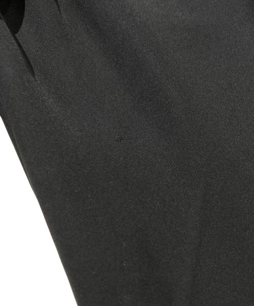 BORDERS at BALCONY（ボーダーズアットバルコニー）BORDERS at BALCONY (ボーダーズアットバルコニー) TAPERED PANTS ブラック サイズ:Ｍの古着・服飾アイテム