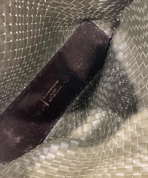 FALORNI（ファロルニ）FALORNI (ファロルニ) メッシュレザーバッグ グリーンの古着・服飾アイテム