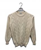 RAFFAラッファ）の古着「アルパカケーブルニット」｜アイボリー