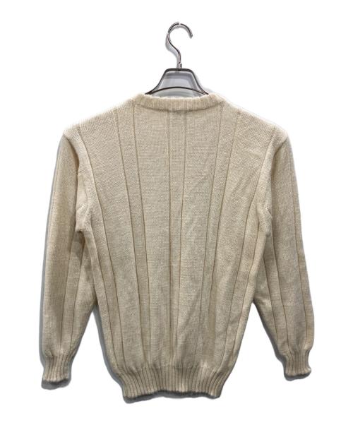 RAFFA（ラッファ）RAFFA (ラッファ) アルパカケーブルニット アイボリー サイズ:Mの古着・服飾アイテム