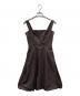 FOXEY NEWYORK（フォクシーニューヨーク）の古着「キャミソールワンピース」｜ブラウン